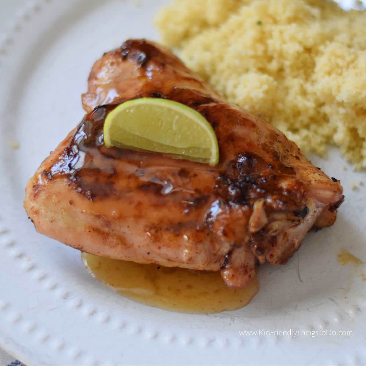 grilled lime chicken thighs