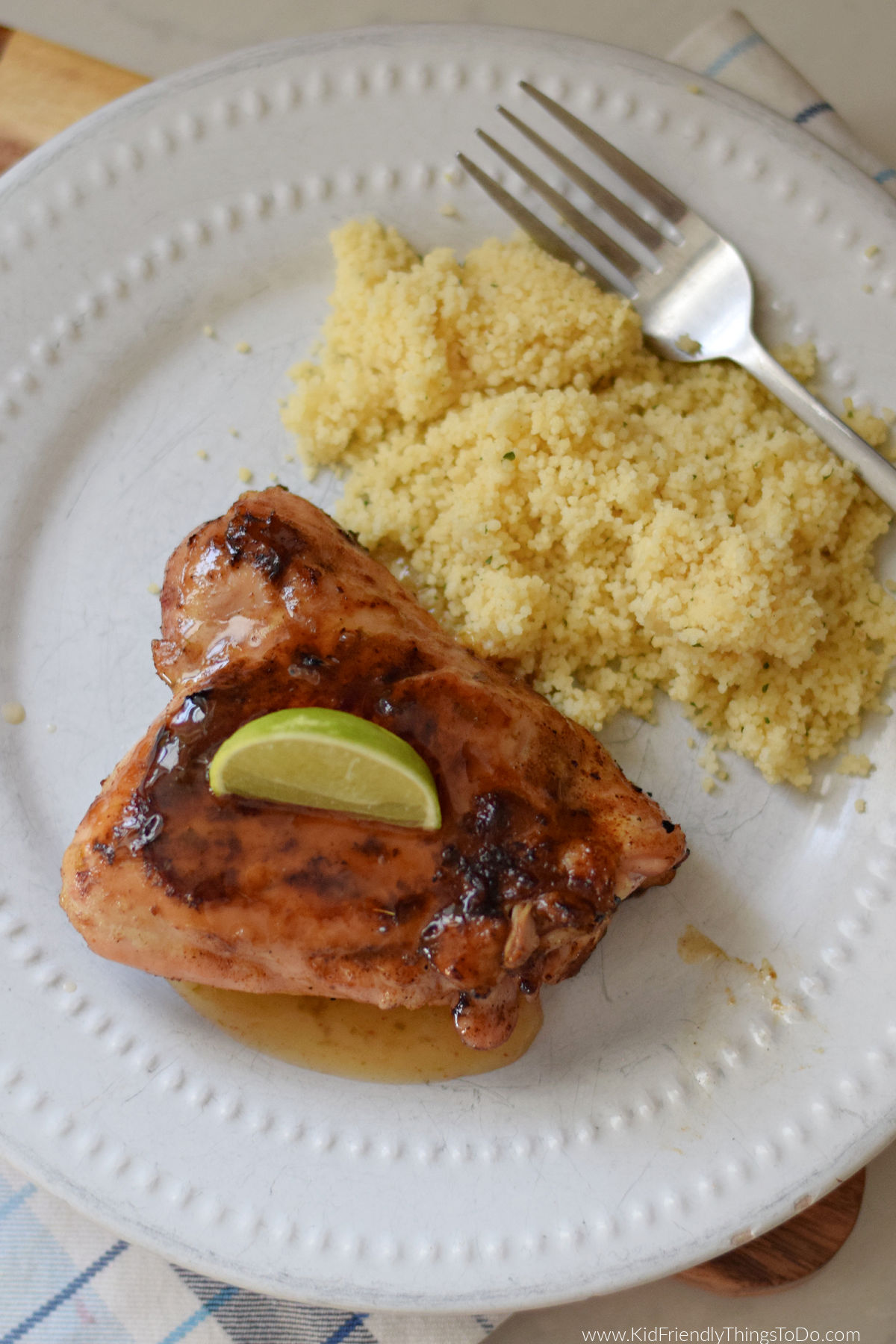 grilled lime chicken thighs 