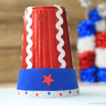 Uncle Sam hat craft with Solo cup