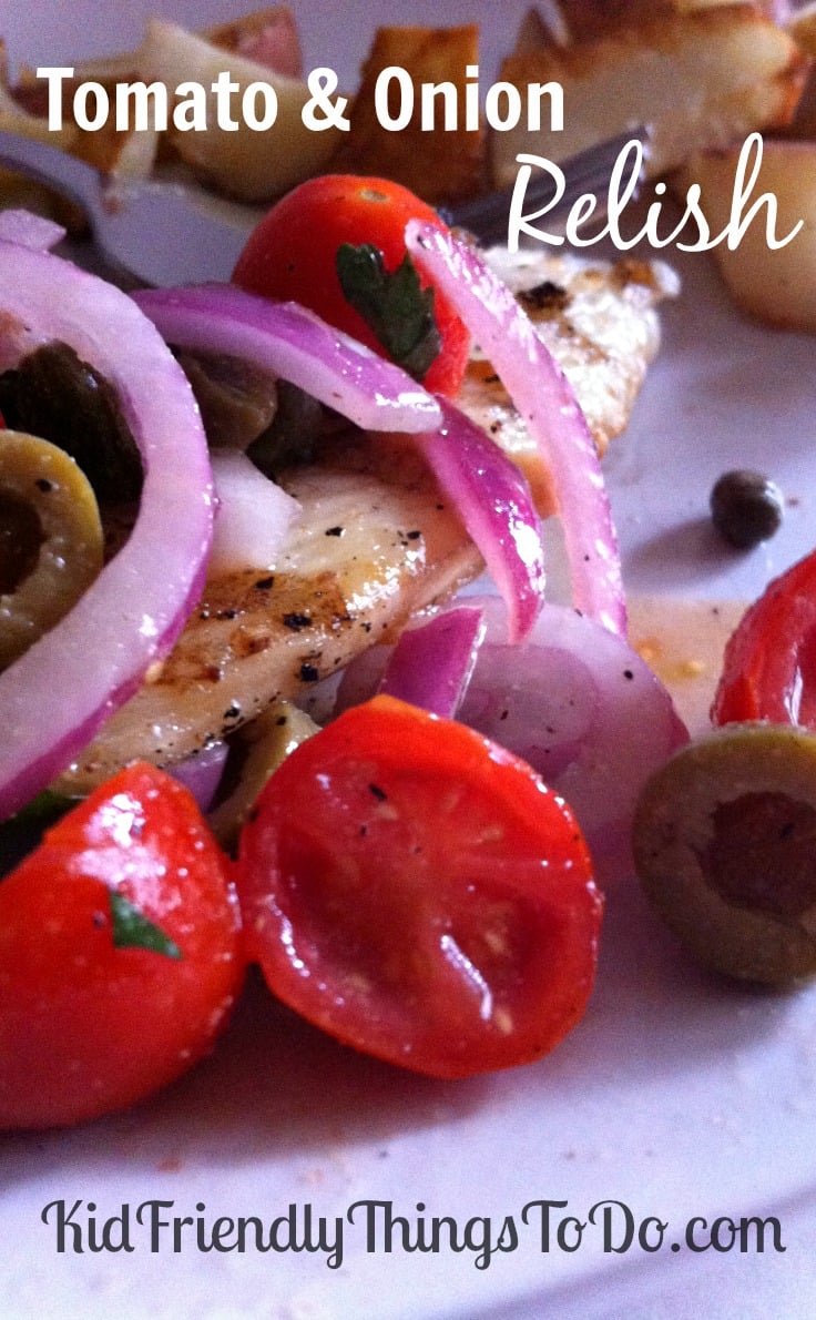 Easy Tomato & Onion Relish Recipe