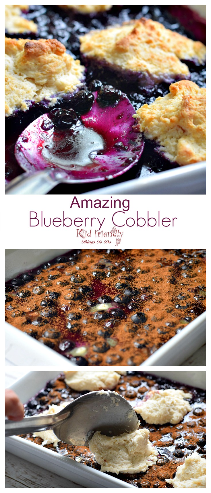 The Most Amazing Blueberry Cobbler Recipe