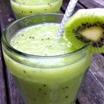 A kid friendly, all fruit green smoothie recipe. They'll slurp this down, and ask for more!