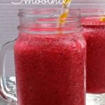 Raspberry & Soda Smoothie the perfect refreshing drink for a warm summer day!