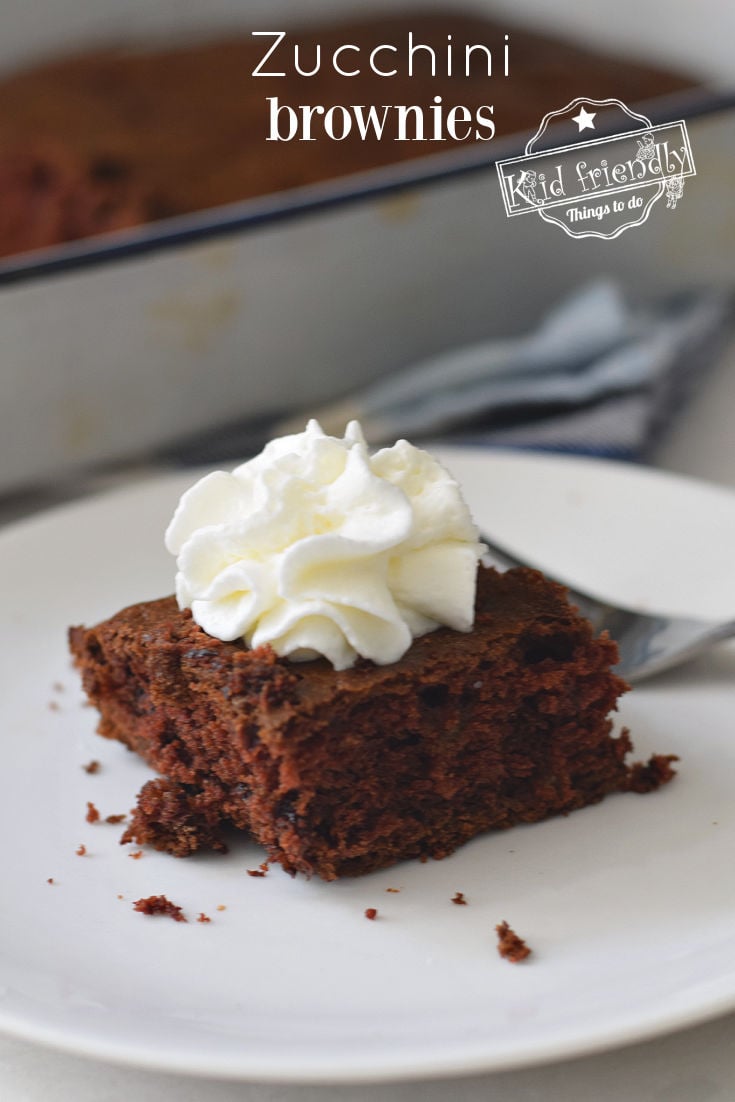 Read more about the article Chocolate Chunk Zucchini Brownies | Kid Friendly Things To Do