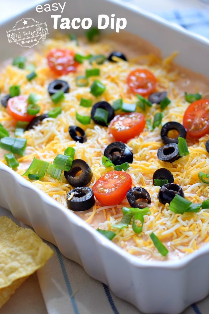 The Best Taco Dip with Cream Cheese and Salsa (Quick and Easy to Make