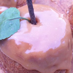 Easy Caramel Applesauce Spice Muffins