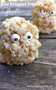 Rice Krispies Treats Ghosts – A Halloween Fun Food