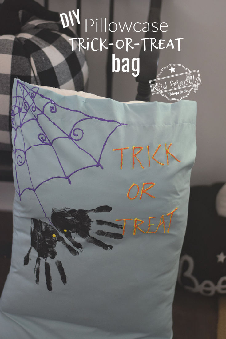 DIY Halloween Trick or Treat bag