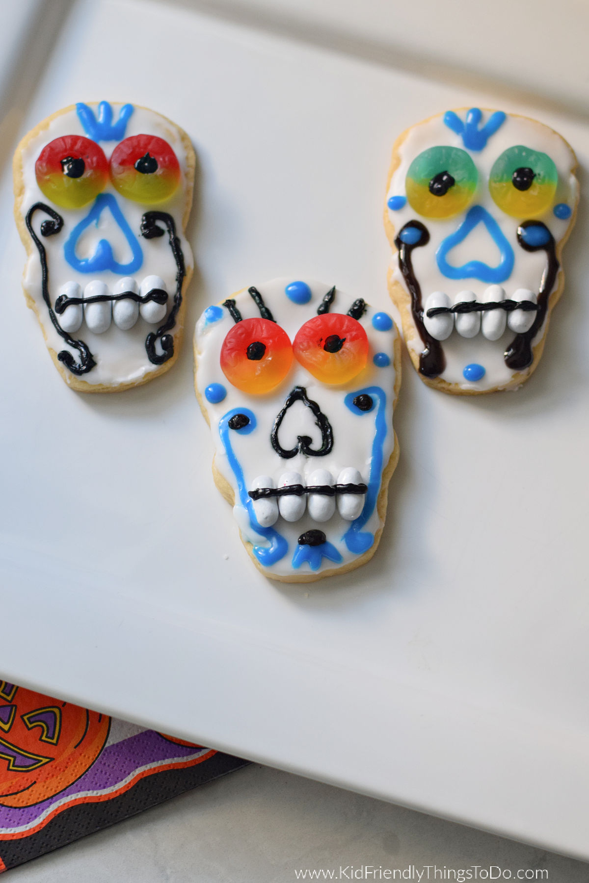 sugar skull cookies 