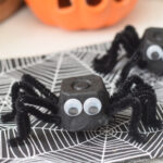 egg carton spider craft