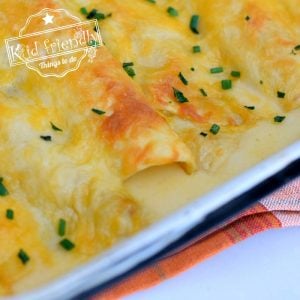 Read more about the article Chicken Enchiladas With Sour Cream White Sauce Recipe | Kid Friendly Things To Do