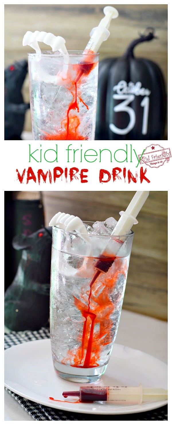 Vampire Blood Drink Recipe - Kid-Friendly - Hip Mama's Place