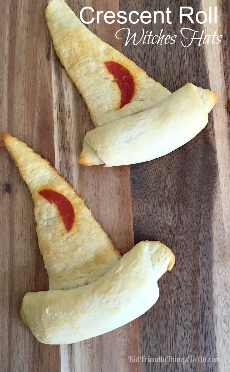 Crescent Roll Witch Hats