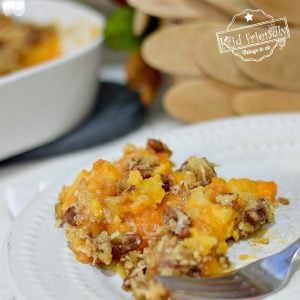 Sweet Potato Casserole {with Coconut, Orange and Pineapple} | Kid Friendly Things To Do