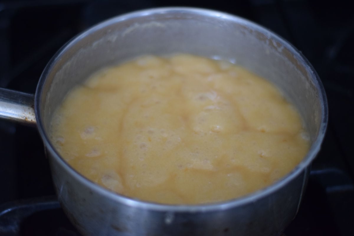 boiling fudge 