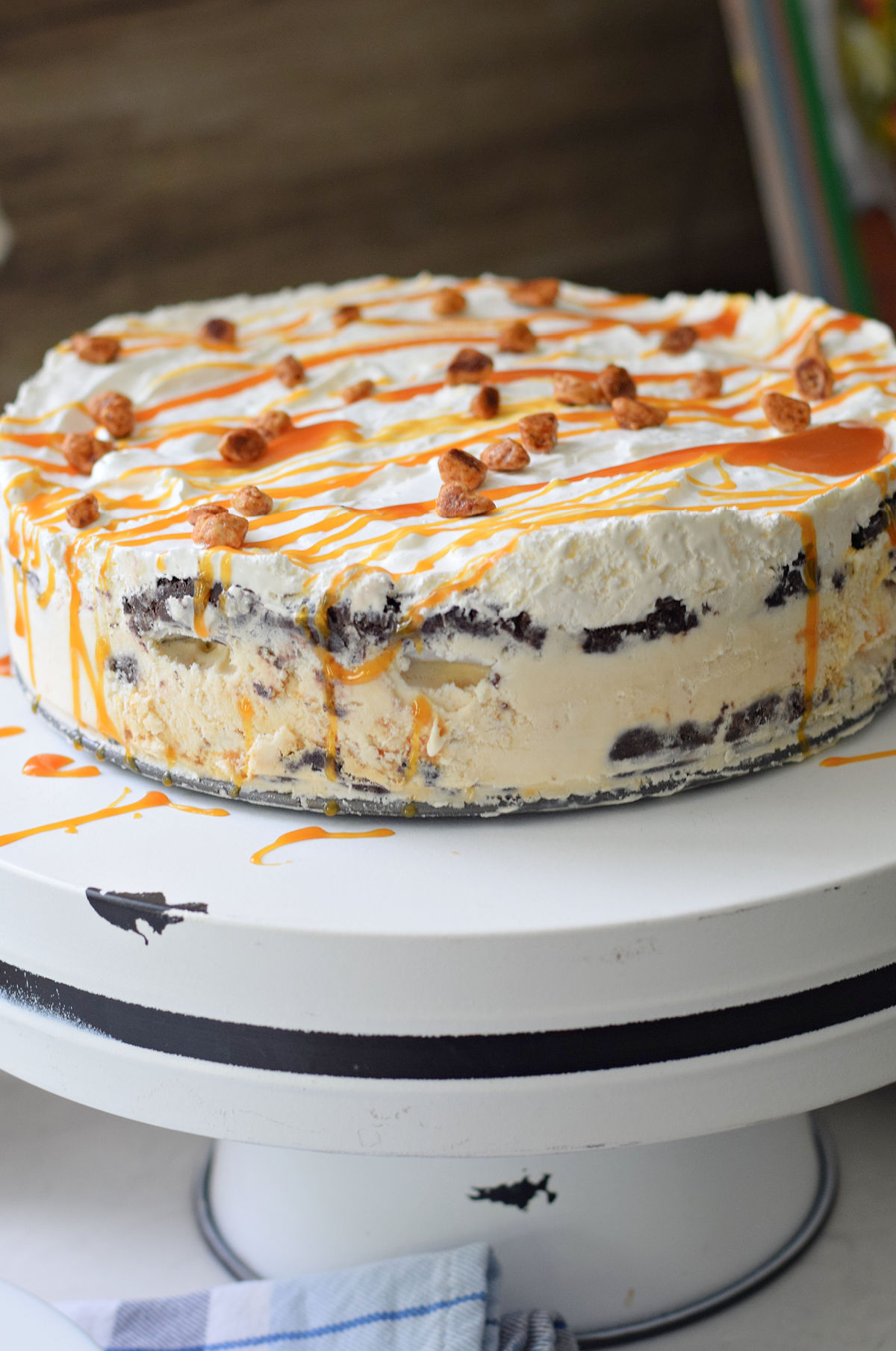 homemade ice cream cake