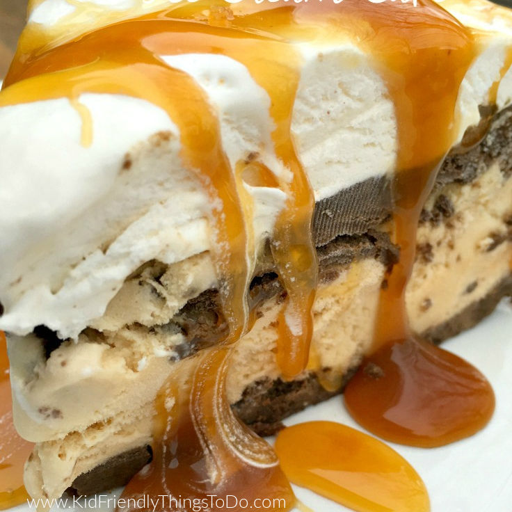Read more about the article Easy DIY Sea Salt Caramel & Cookie Ice Cream Cake