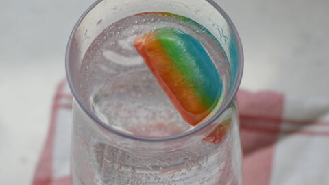 Rainbow ice best sale cubes