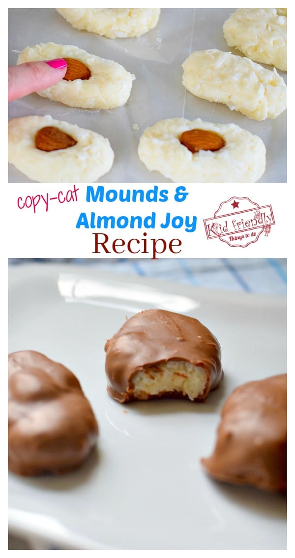 almond joy and mounds copy cat recipe