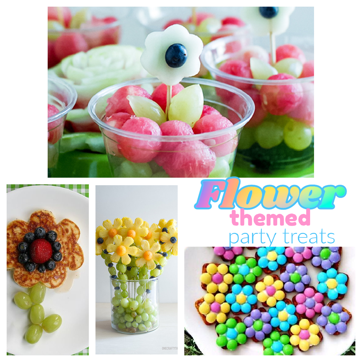 Flower Fun Food Ideas For Kids on Mother’s Day Round Up