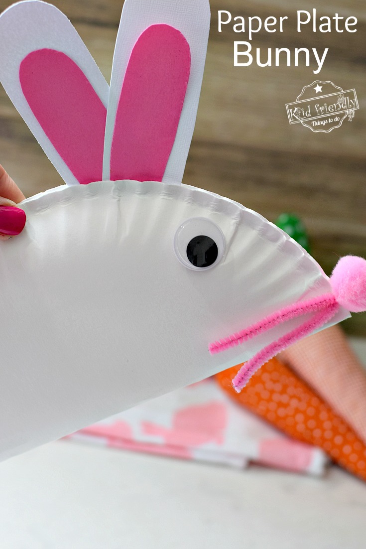 Paper Plate Bunny Craft 