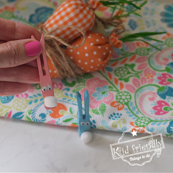 Read more about the article An Easy to Make Clothespin Bunny Craft for Kids | Kid Friendly Things To Do