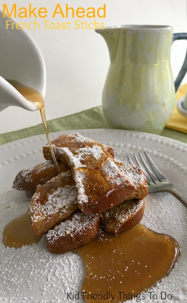 Make Ahead and Freeze French Toast Sticks Recipe