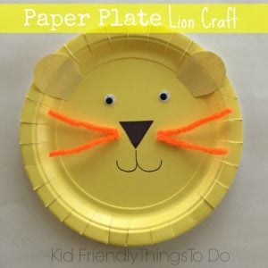 Read more about the article Easy to Make A Lion Paper Plate Craft for Kids