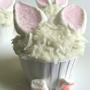 Easy Easter Bunny Cupcakes - Adorable and Simple to make - KidFriendlyThingsToDo.com