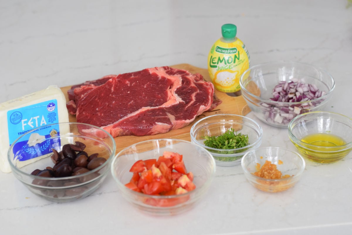 Greek relish ingredients