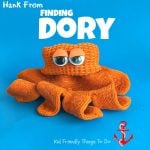 Hank the Octopus from Finding Dory Craft! This is so cool. Perfect for your Ocean Themed or Finding Dory birthday party with kids! KidFriendlyThingsToDo.com