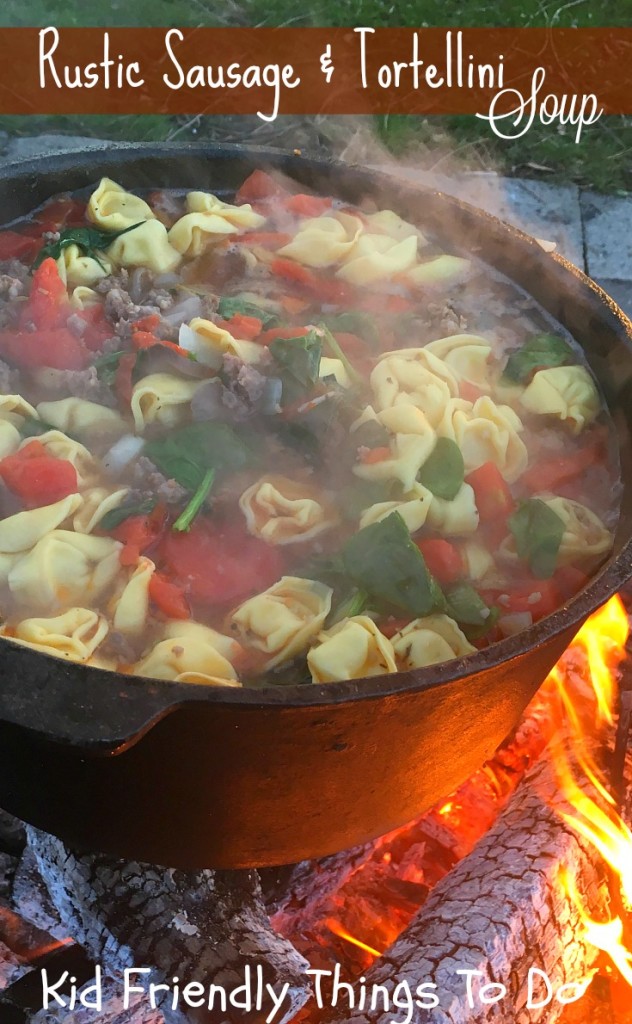 Rustic Sausage and Cheese Tortellini Soup Recipe