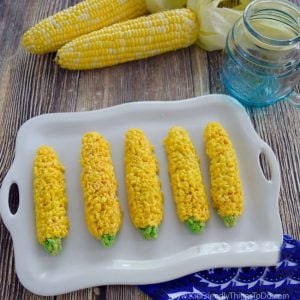 corn on the cob rice krispies treats