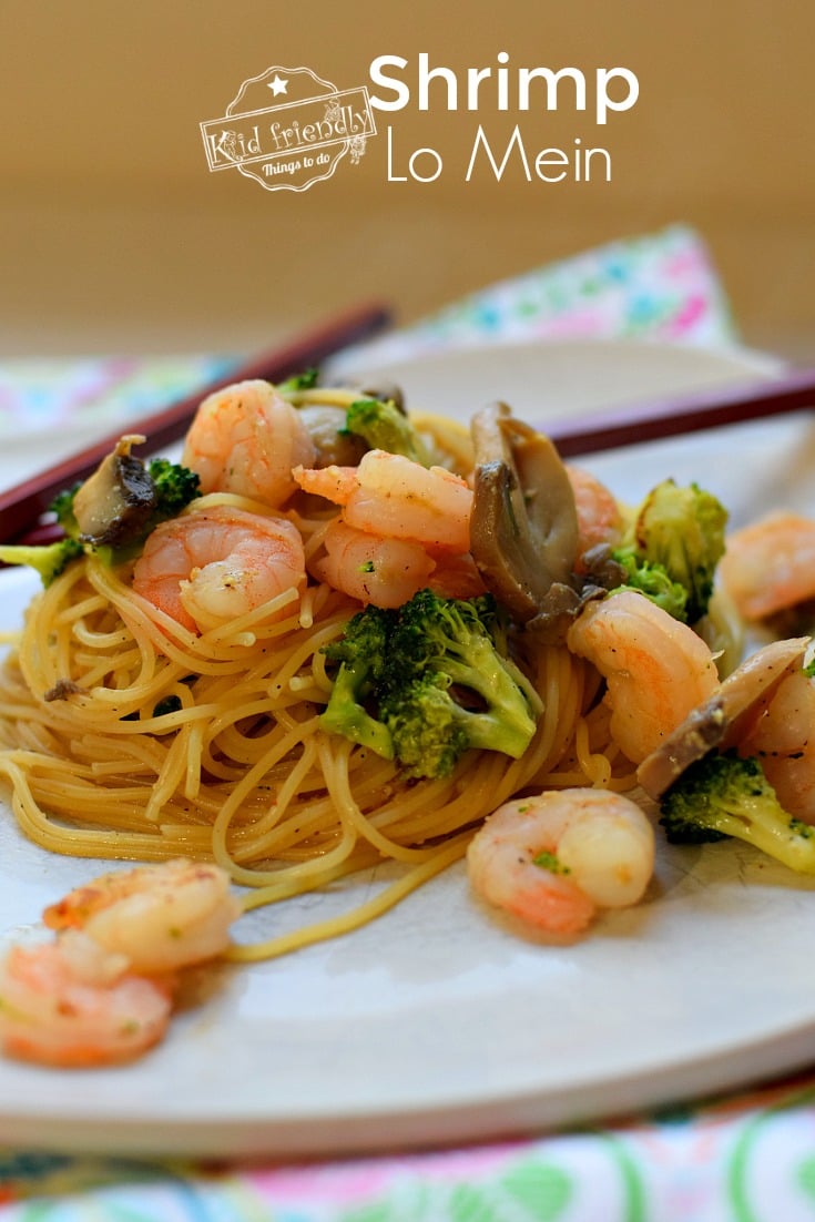 Healthy shrimp lo mein recipe 