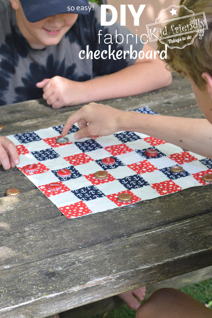 Make a DIY Fabric Board Game, Sewing