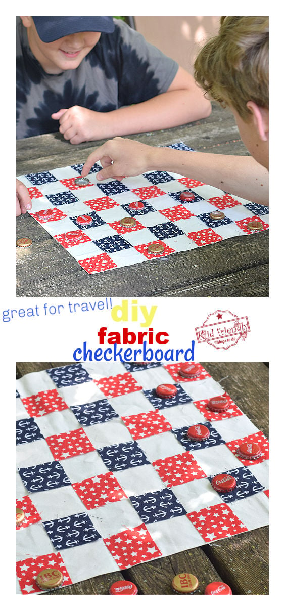 Make a DIY Fabric Board Game, Sewing