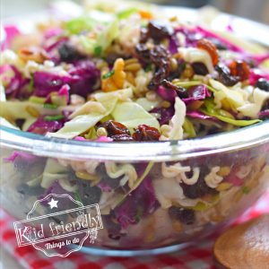 Classic Ramen Noodle Salad Recipe {Easy and Delicious} | Kid Friendly Things To Do