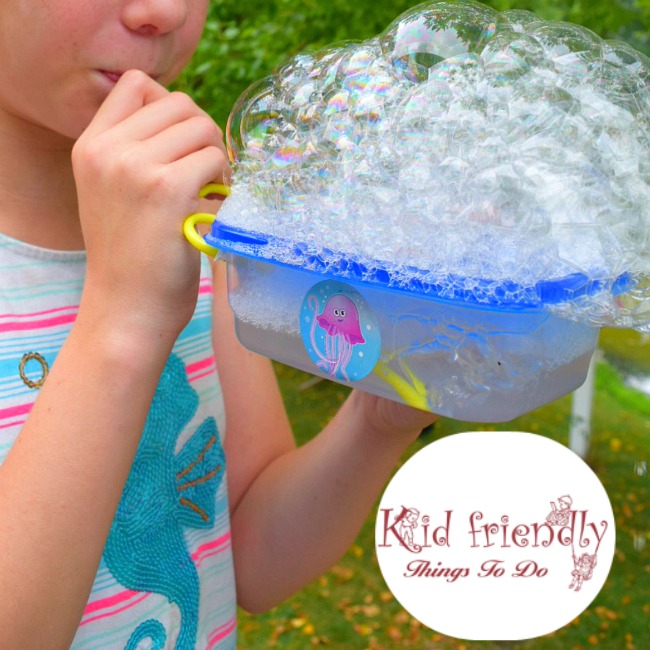 DIY Bubble Making Machine for Kids to Play With