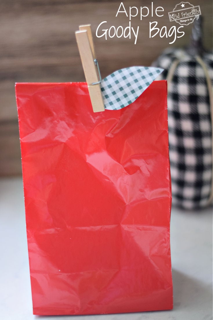 Apple Goody Bags for fall 