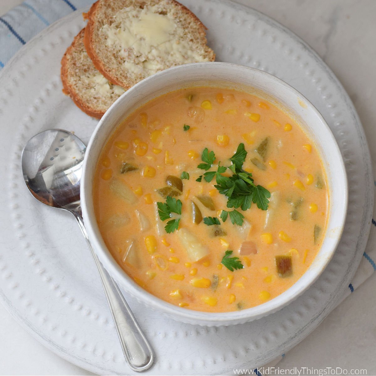 creamy corn and potato soup