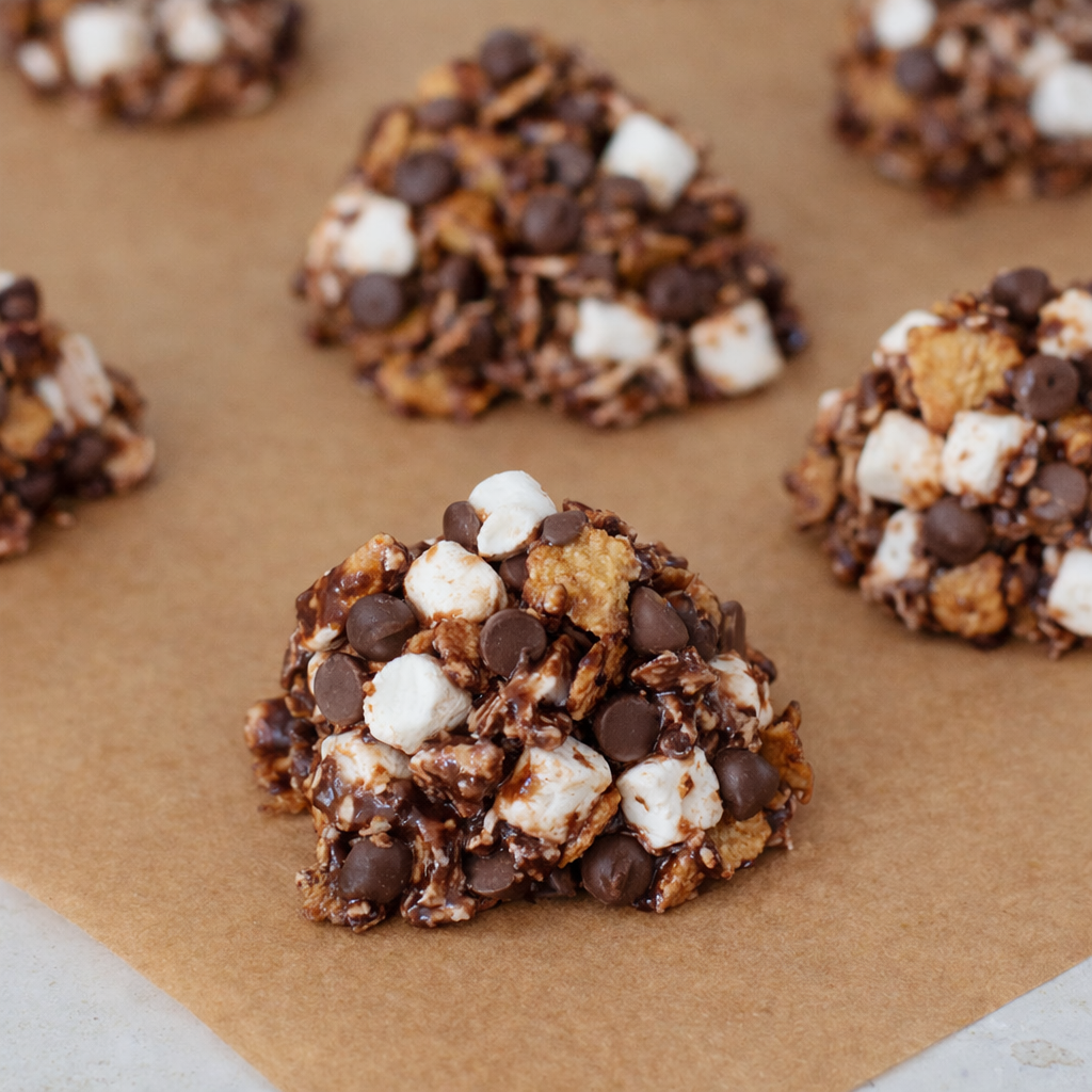 Golden Graham S'mores Cookie Drops