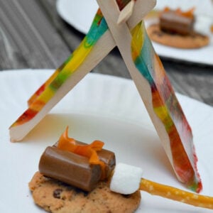 A Tent and Campfire treat