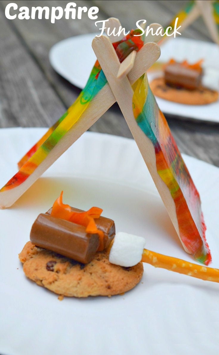 A Tent and Campfire treat