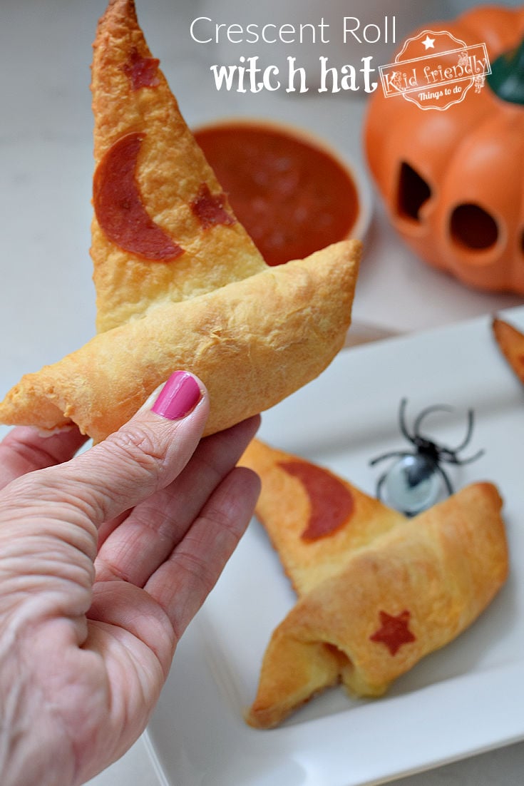 crescent roll witch hats 