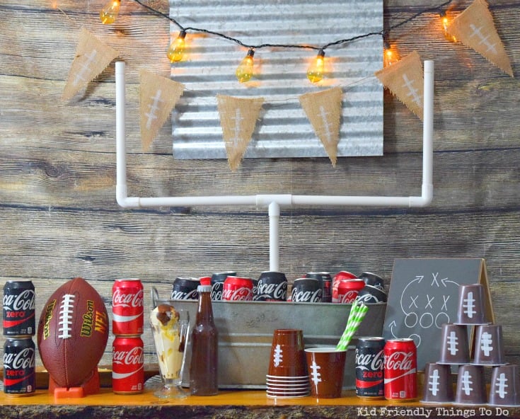 You are currently viewing Football Watch Party Ideas, Football Themed Drink Cozy Craft & More!