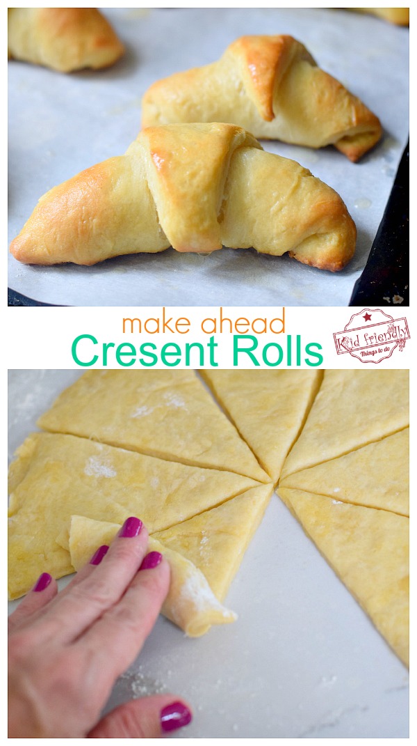 Homemade Crescent Rolls - Immaculate Bites