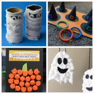 Halloween crafts and games to play