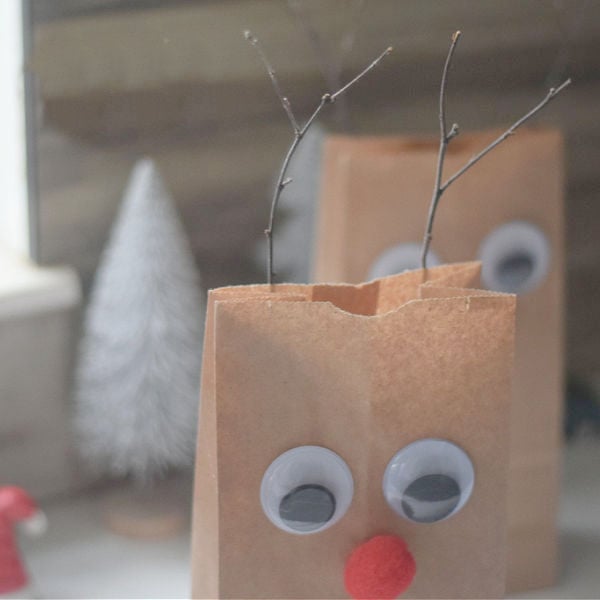 reindeer gift bags 
