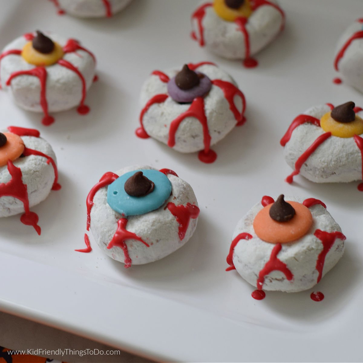 creepy eyeball donuts