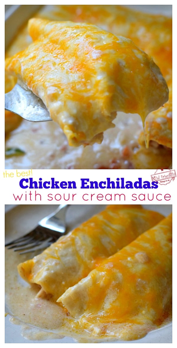 easy chicken enchiladas recipe